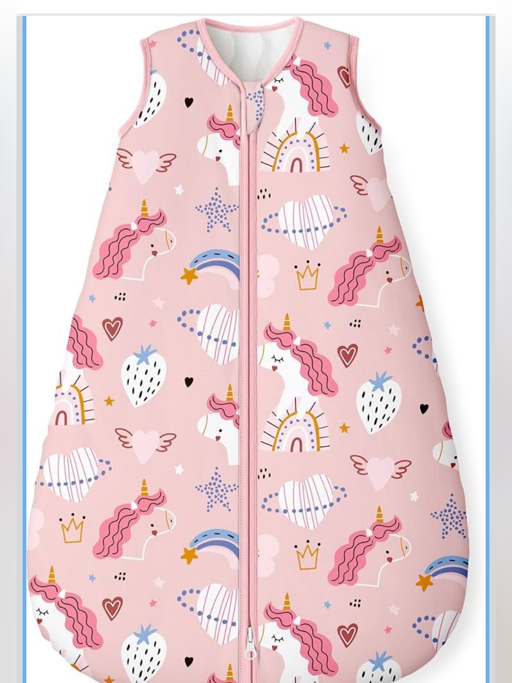 Baby Sleep Sack Pink fits up to 24 months